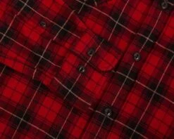 HartfordFlannel Pocket Shirt - Red Plaid -Men Outfitters Shop Flannel Pocket Shirt in Red Plaid 20231004023630