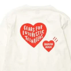 Human MadeGRAPHIC L/S T-SHIRT - WHITE -Men Outfitters Shop GRAPHIC L S T SHIRT 6 WHITE 20231010062627 2