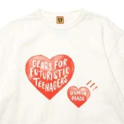Human MadeGraphic T-shirt #4 - White -Men Outfitters Shop GRAPHIC T SHIRT 4 WHITE 20231010062731 3