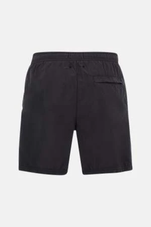 Stone IslandGarment Dyed Cotton Swim Shorts - Black 2 Stone IslandGarment Dyed Cotton Swim Shorts - Black - Image 2