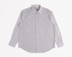 MfpenGenerous Shirt - Grey Stripe