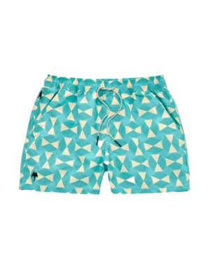 OASHexagona Swim Shorts - Light Blue 1 OASHexagona Swim Shorts - Light Blue