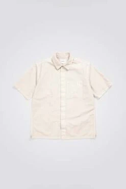 Norse ProjectsIvan Typewriter Shirt - Marble White