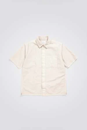 Norse ProjectsIvan Typewriter Shirt - Marble White 1 Norse ProjectsIvan Typewriter Shirt - Marble White