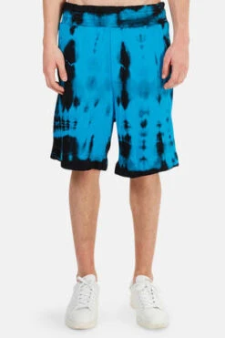 Cotton CitizenJackson Shorts - Dark Aqua Tie Dye