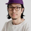 Lite YearJapanese Nylon 6 Panel Cap - Eggplant