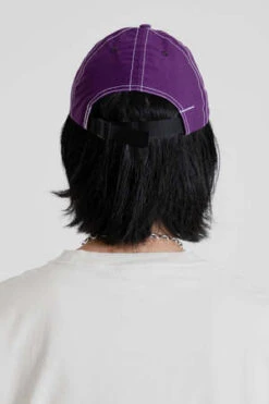 Lite YearJapanese Nylon 6 Panel Cap - Eggplant -Men Outfitters Shop Japanese Nylon 6 Panel Cap Eggplant 20230325020818
