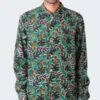 KardoCHINTAN LEAF SHIRT - GRN