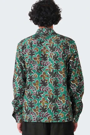KardoCHINTAN LEAF SHIRT - GRN 3 KardoCHINTAN LEAF SHIRT - GRN - Image 3