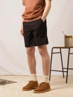 KestinKESTIN Pease Japanese Cordura Ripstop Short - Black -Men Outfitters Shop KESTIN Pease Short in Black Japanese Cordura Ripstop 20230412192026