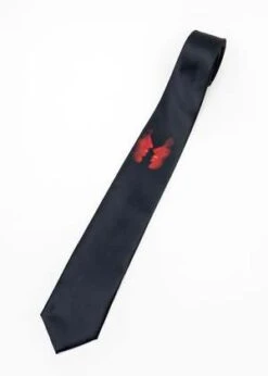 KUSIKOHCKISS TIE - BLACK -Men Outfitters Shop KUSIKOHC KISS TIE BLACK 20230421023343 1