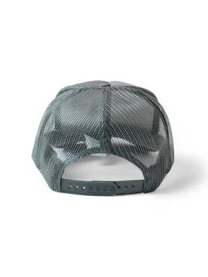 KapitalKountry Dirty Shrink Trucker Cap - Beige/Turquoise 4 KapitalKountry Dirty Shrink Trucker Cap - Beige/Turquoise - Image 4