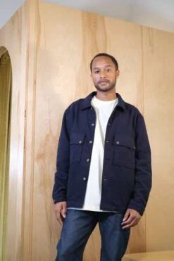 KnickerbockerClark Shirt - Navy -Men Outfitters Shop Knickerbocker Clark Shirt Navy 20231101013825