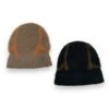 J.L-A.LLIQUID BEANIE - Black/Brown