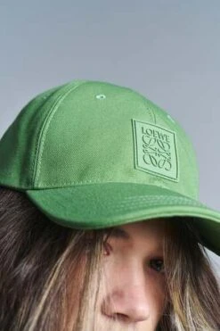 LOEWECanvas Patch Cap - Bright Apple -Men Outfitters Shop LOEWE Canvas Patch Cap Bright Apple 20230303015943