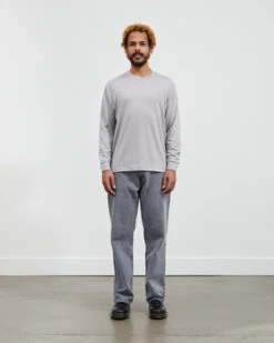 Lady White Co.LS Wool T-Shirt - Dove