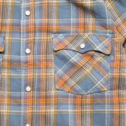 Freenote ClothLancaster Shirt - Blue Shadow -Men Outfitters Shop Lancaster Blue Shadow 20230411084222 1