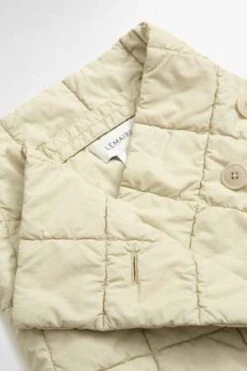 LemaireWadded Scarf Overcast - Grey -Men Outfitters Shop Lemaire Wadded Scarf Overcast Grey 20221027150918