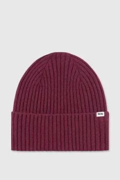 Wood WoodLuca Beanie - Bordeaux