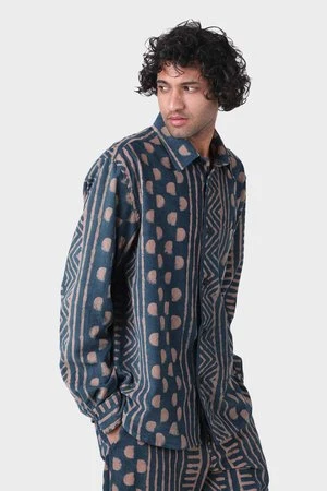 KardoLuis Corduroy Shirt - Block Print 1 KardoLuis Corduroy Shirt - Block Print