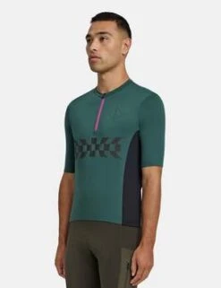 MAAPAlt_Road 1/2 Zip Jersey - Cypress Green