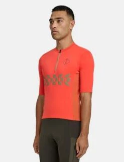 MAAPAlt_Road 1/2 Zip Jersey - Mars Red