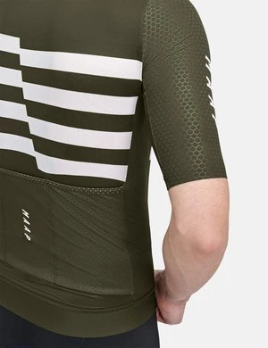 MAAPEmblem Pro Hex Jersey - Olive Green 4 MAAPEmblem Pro Hex Jersey - Olive Green - Image 4
