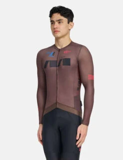 MAAPTrace Pro Air Long Sleeve Jersey - Beech Beige