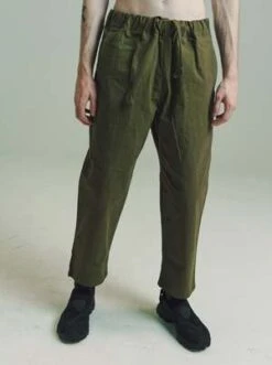 MAN-TLEField Wax Pants - Khaki