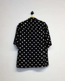 MarniViscose Short Sleeve Shirt - White Polka Dots -Men Outfitters Shop Marni Viscose Short Sleeve Shirt White Polka Dots 20231021212657