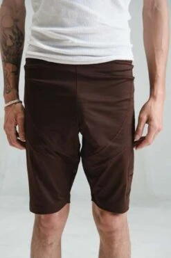 Martine RoseEmbossed Cycling Shorts - Brown -Men Outfitters Shop Martine Rose Embossed Cycling Shorts Brown 20220518031804