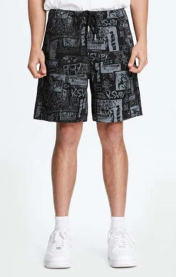 Noble Gentlemen Trading Co.Mash Up Walk Short - Black -Men Outfitters Shop Mash Up Walk Short 20230810012728 1