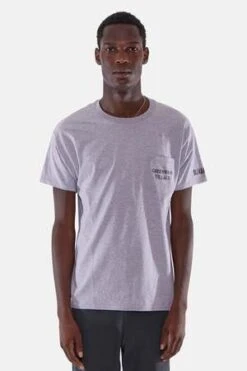 Blue&CreamGreenwich Village Pocket Tee - Grey