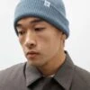 Norse ProjectsMerino Lambswool Beanie - Stone Blue