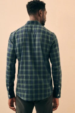 Faherty BrandMovement Shirt - Blackwatch Plaid -Men Outfitters Shop Movement Shirt in Blackwatch Plaid 20231014182349 2