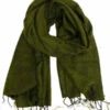 ZIG ZAGZig Zag Nepal Made Woven Scarf - Forest