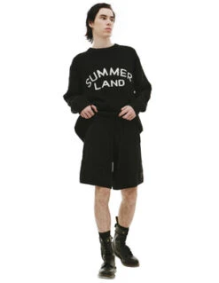 NahmiasKnit Basketball Shorts - Black