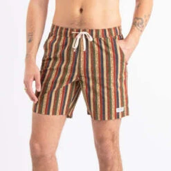 Banks JournalNatural Selection Boardshort - Terracotta