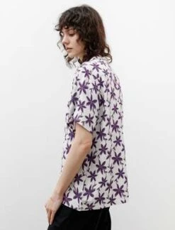 NeedlesFloral Jacquard S S One Up Shirt - Off White 13 NeedlesFloral Jacquard S S One Up Shirt - Off White -Men Outfitters Shop Needles Floral Jacquard S S One Up Shirt Off White 20230516185845 1