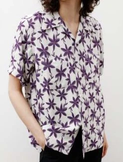 NeedlesFloral Jacquard S S One Up Shirt - Off White 15 NeedlesFloral Jacquard S S One Up Shirt - Off White -Men Outfitters Shop Needles Floral Jacquard S S One Up Shirt Off White 20230516185849