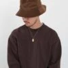 Found FeatherCotton Corduroy New Bucket Hat - Brown