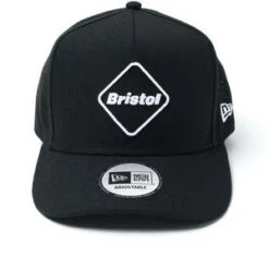 F.C. Real BristolNew Era Emblem Mesh Cap - Black