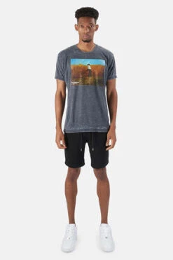 Blue&CreamNew Fields Tee - Charcoal -Men Outfitters Shop New Fields Tee Charcoal 20220811113910 2