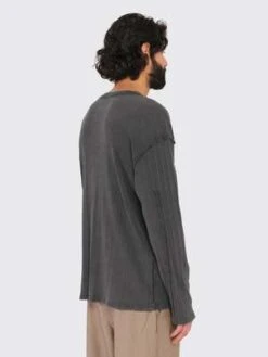 MfpenNew Rib LS Tee - Washed Graphite -Men Outfitters Shop New Rib LS Tee 20231025005326
