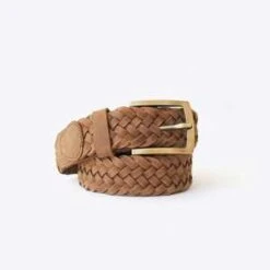 NisoloTeyo Woven Belt - Tobacco