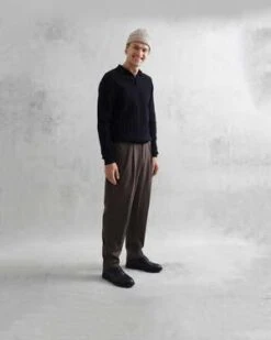 Wax LondonOban Polo - Black -Men Outfitters Shop Oban Polo in Black 20230922230404