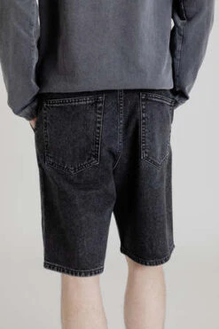 Uniform BridgeOne Tuck Denim Shorts - Black Washed 10 Uniform BridgeOne Tuck Denim Shorts - Black Washed -Men Outfitters Shop One Tuck Denim Shorts Black Washed 20220505020927 1