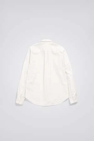 Norse ProjectsOsvald Cotton Tencel Shirt - Marble White 3 Norse ProjectsOsvald Cotton Tencel Shirt - Marble White - Image 3