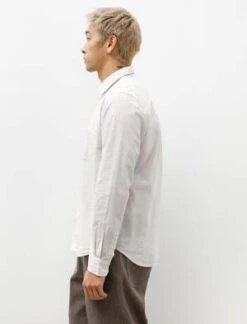Norse ProjectsOsvald Tencel Shirt - Marble White -Men Outfitters Shop Osvald Tencel Marble White 20231026011200