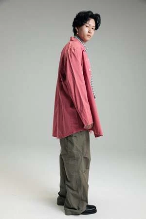 Our LegacyBig Welding Shirt - Cerise Symbiont Poplin 4 Our LegacyBig Welding Shirt - Cerise Symbiont Poplin - Image 4